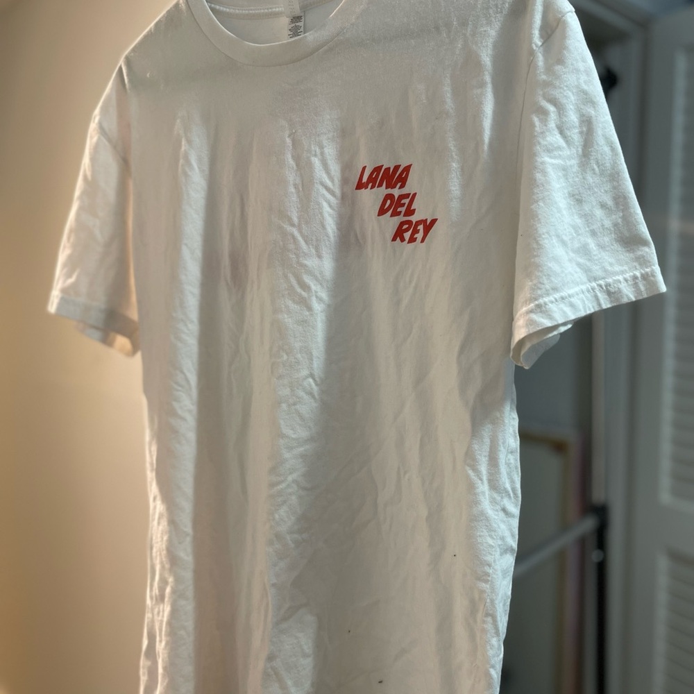 White Lana Del Rey T-Shirt
